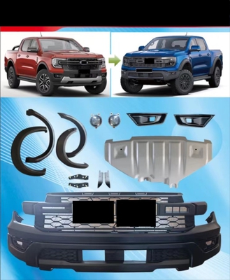 RANGER 2022(XLT/SPORT/WILDTRACK) için 2022 RAPTOR FACELIFT BODY KIT